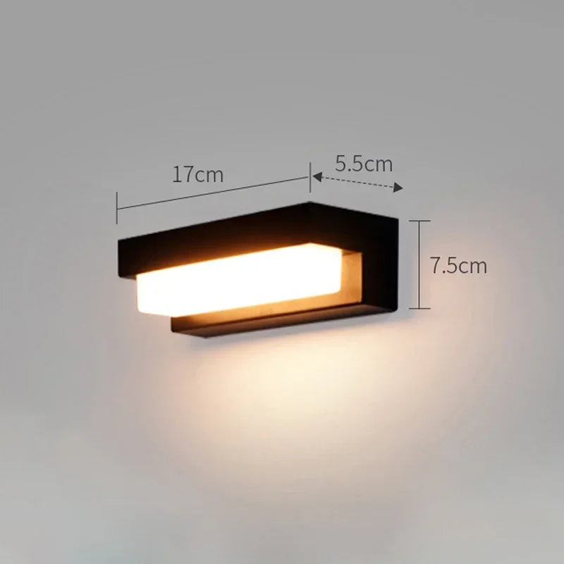 LumiSol | Solar-Wandleuchte | 3 Lichtfarben | Wetterfest & Automatische Dämmerungsschaltung 0