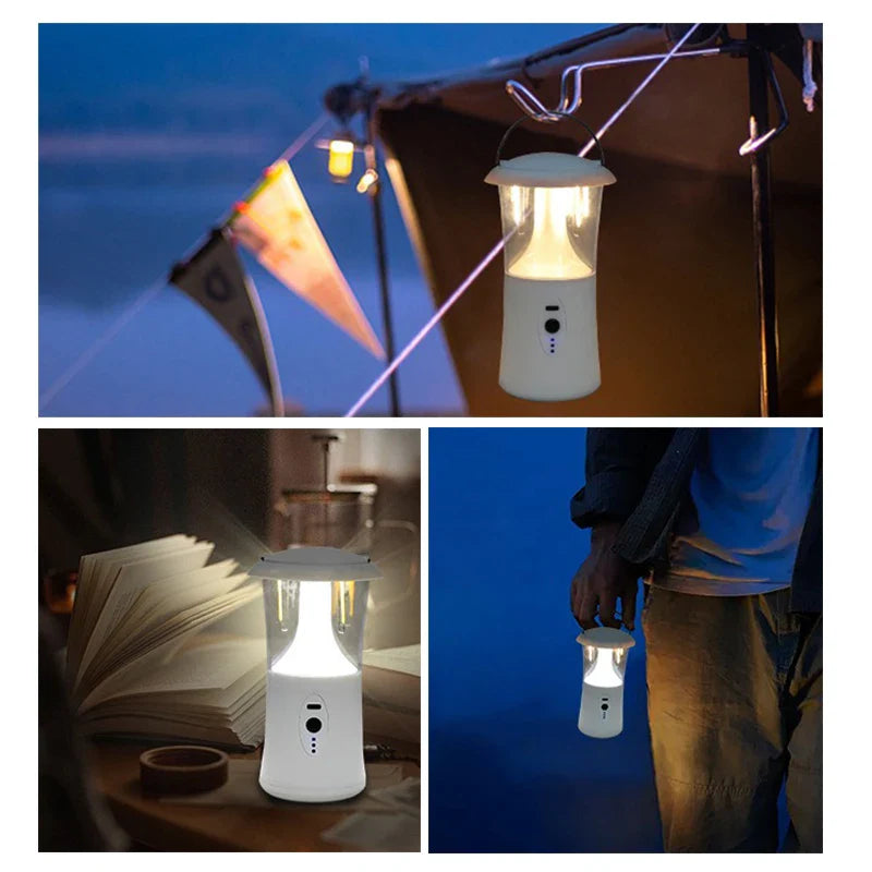 LumiTrail Solar Campinglampe | 3 Lichtmodi | IPX4 Wasserdicht 1