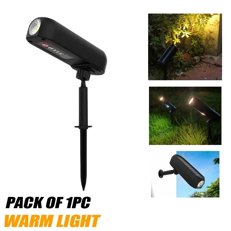 LumoGlow | LED Solarstrahler | 2-in-1 Lichtmodus | IP65 Wasserdicht 0