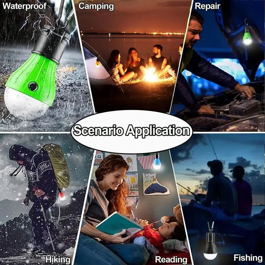 Lumora LED-Campinglampe | 3 Lichtmodi | Wasserfest & Stoßfest | Mit Haken 4