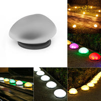 Lunastro Solarsteine | 3 Lichtmodi | Wetterfest & Kabellos | Kieselstein-Design 5