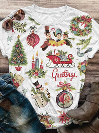 Magdalena | Vintage Weihnachten T-Shirt