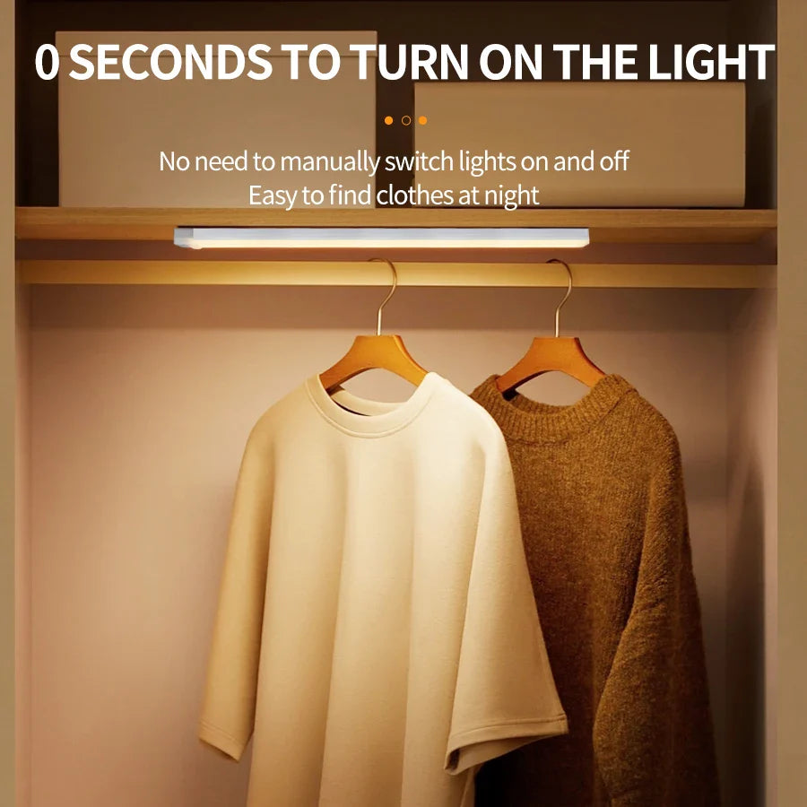 Novera Motion Light | Bewegungsmelder & USB-Akku | Magnetisch & Blendfrei | Warmweiß LED 4