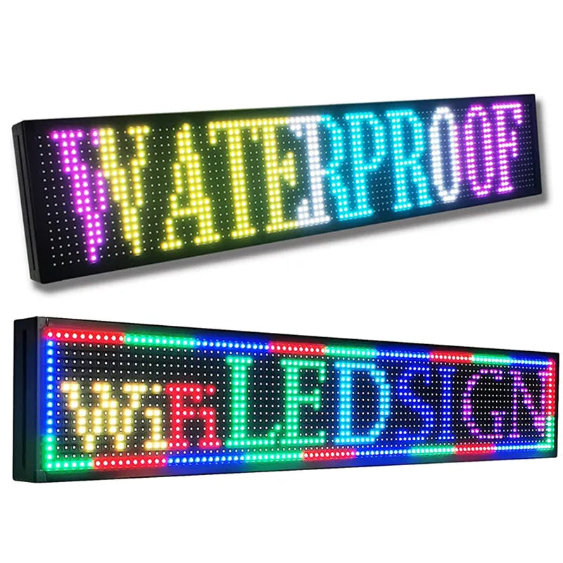 Outdoor LED Sign, Full Color, Wifi Connectivity