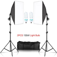 Photography Softbox, Continuous Light System, 2M Stand Tripod