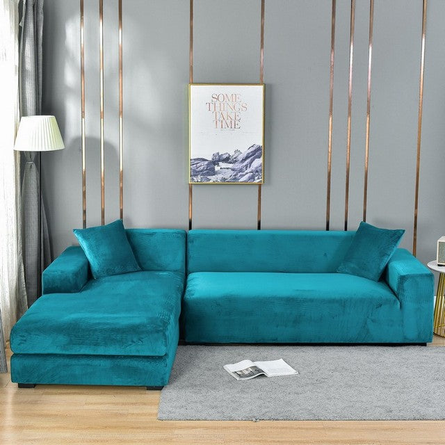SamtGarde™ Elastic Velvet Sofa Cover 13
