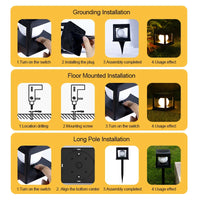 SolarGlow Pillar Light | Solarbeleuchtung für Außenbereich | 8 Stunden Leuchtdauer | Wetterfest 5