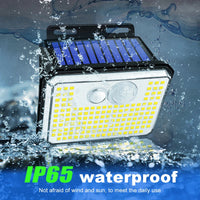 SolarLux | Solar-Wandleuchte | 148 LEDs | Bewegungssensor & 5 Leuchtmodi 4