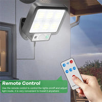 SolaraMax Solar-Wandleuchte | 72 COB-LEDs | 3 Leuchtmodi | 1000 Lumen | IP65 Wasserfest 2