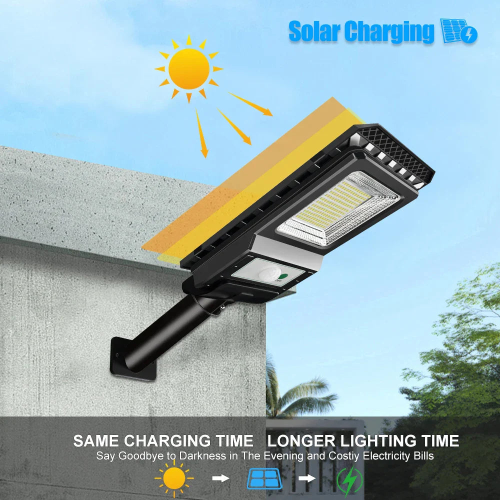 Solaris ProLumen | 156 LEDs | Bewegungssensor | Solarbetrieben & Kabellos 4