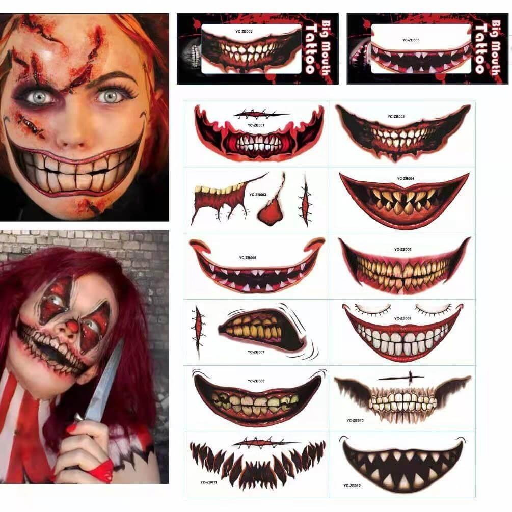 SpookyTattoo™ Halloween Instant Spooky Fun Tattoo 0