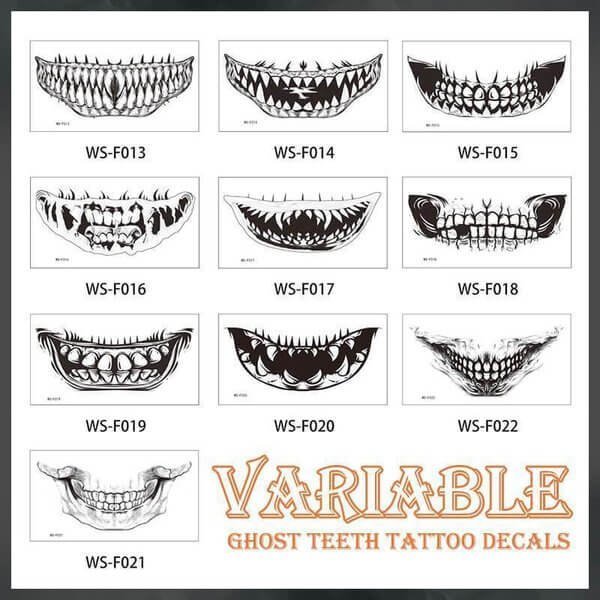 SpookyTattoo™ Halloween Instant Spooky Fun Tattoo 5