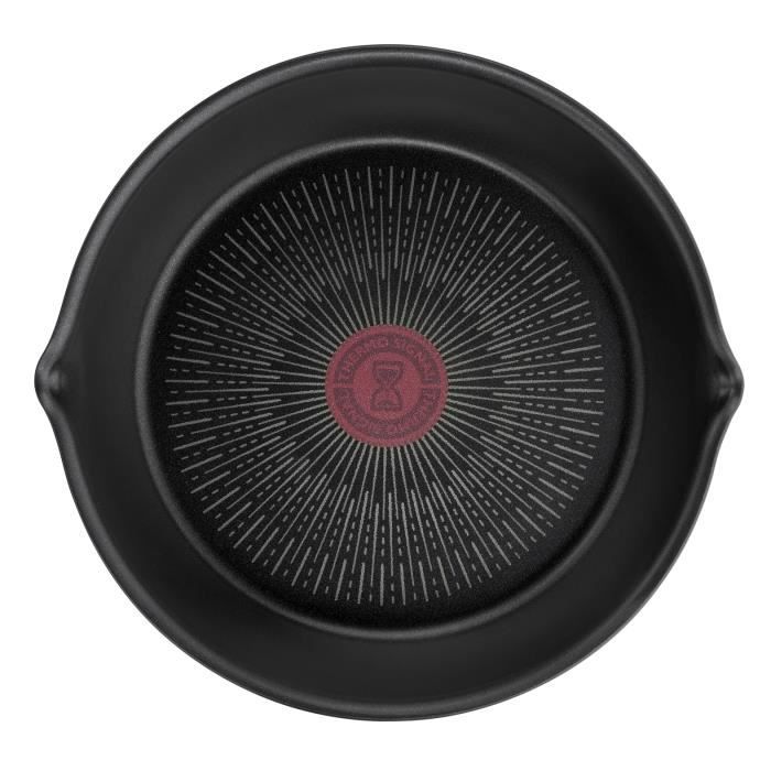 Tefal L3978502 Ingenio Eco Resist diepe pan 26 cm, anti-aanbak, geschikt voor alle vuren inclusief inductie, gemaakt in Frankrijk