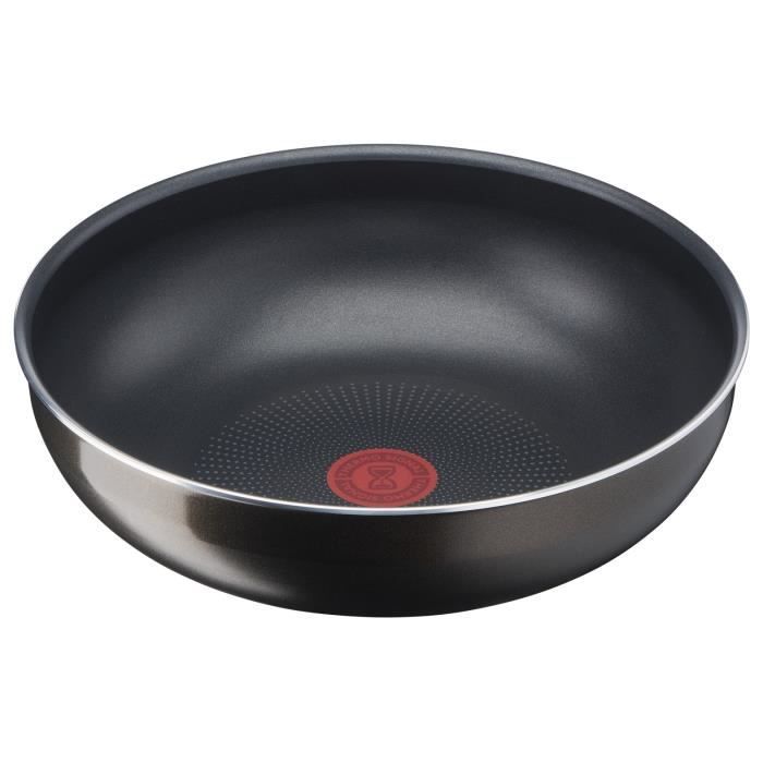 Tefal L1507702 Ingenio Easy Plus Wok 26 cm, Handle not included, non -stick, made in France, all lights except induction