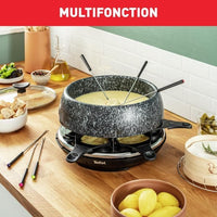 TEFAL RE12C812 Raclette Kaas N'Co - 6 personen - Zwart