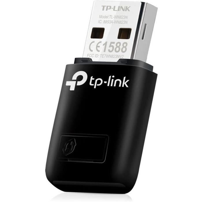 WIFI USB stick - TP-Link - 300MBps om een computer te verbinden met een draadloos netwerk en te genieten van supersnel internet