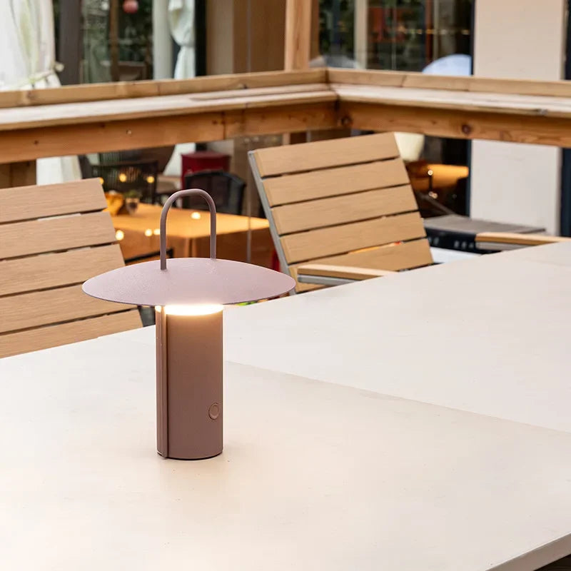 TerraBeam™ The perfect garden light! USB rechargeable + 3 colors & 3-level dimming 3