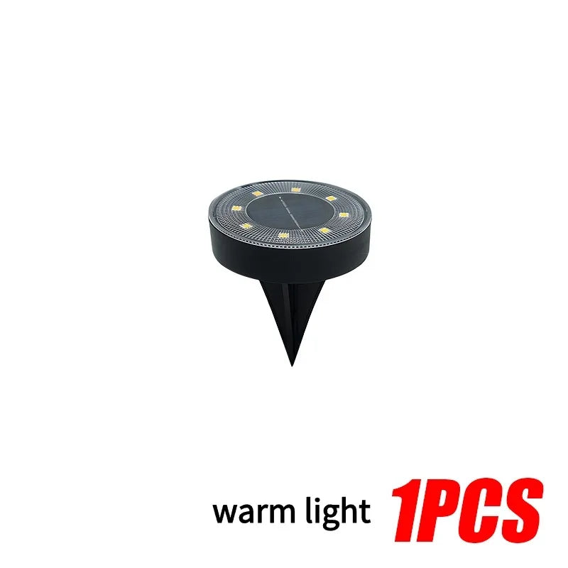 Terraluna Solar Bodenleuchte | Edelstahl | IP68 Schutz | 8 LEDs 0