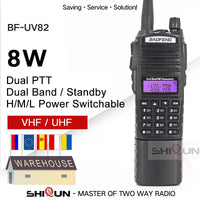 Baofeng Walkie Talkie, Verlengde Batterij, 10 KM Bereik