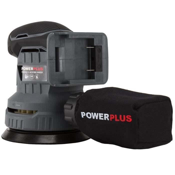 Power plus rotating sander 18v ??li-ion (without charger battery) Poweb4010