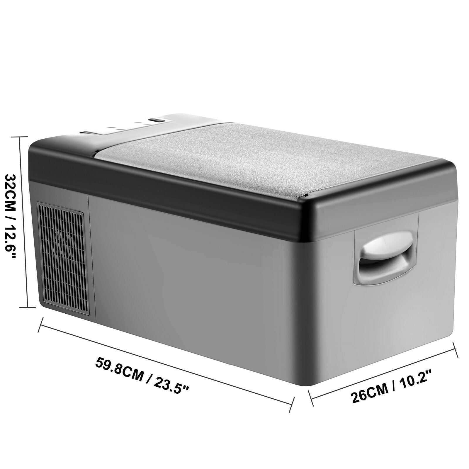 Portable Car Freezer, 15L Capacity, 12V/24V