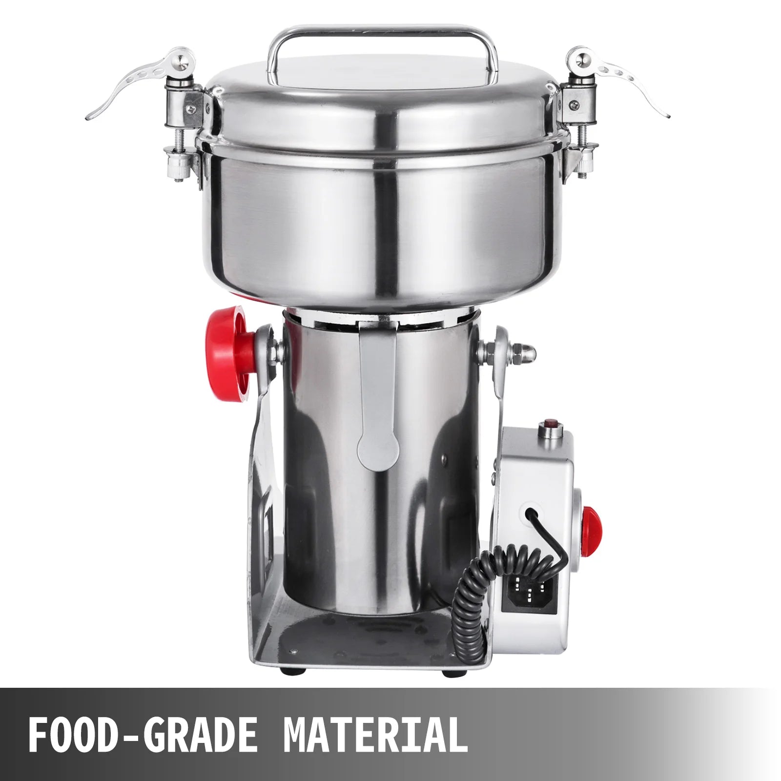 Electric Grain Coffee Grinder, Stainless Steel Grinding Machine, Crushing Wheat Herb Soybean Millet Corn