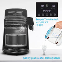 Waterdestilleerder, 4L capaciteit, dubbele temperatuurweergave