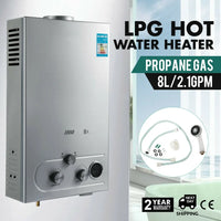 LPG Gas Propane Hot Water Heater, EU Shipping, Shower Accessories