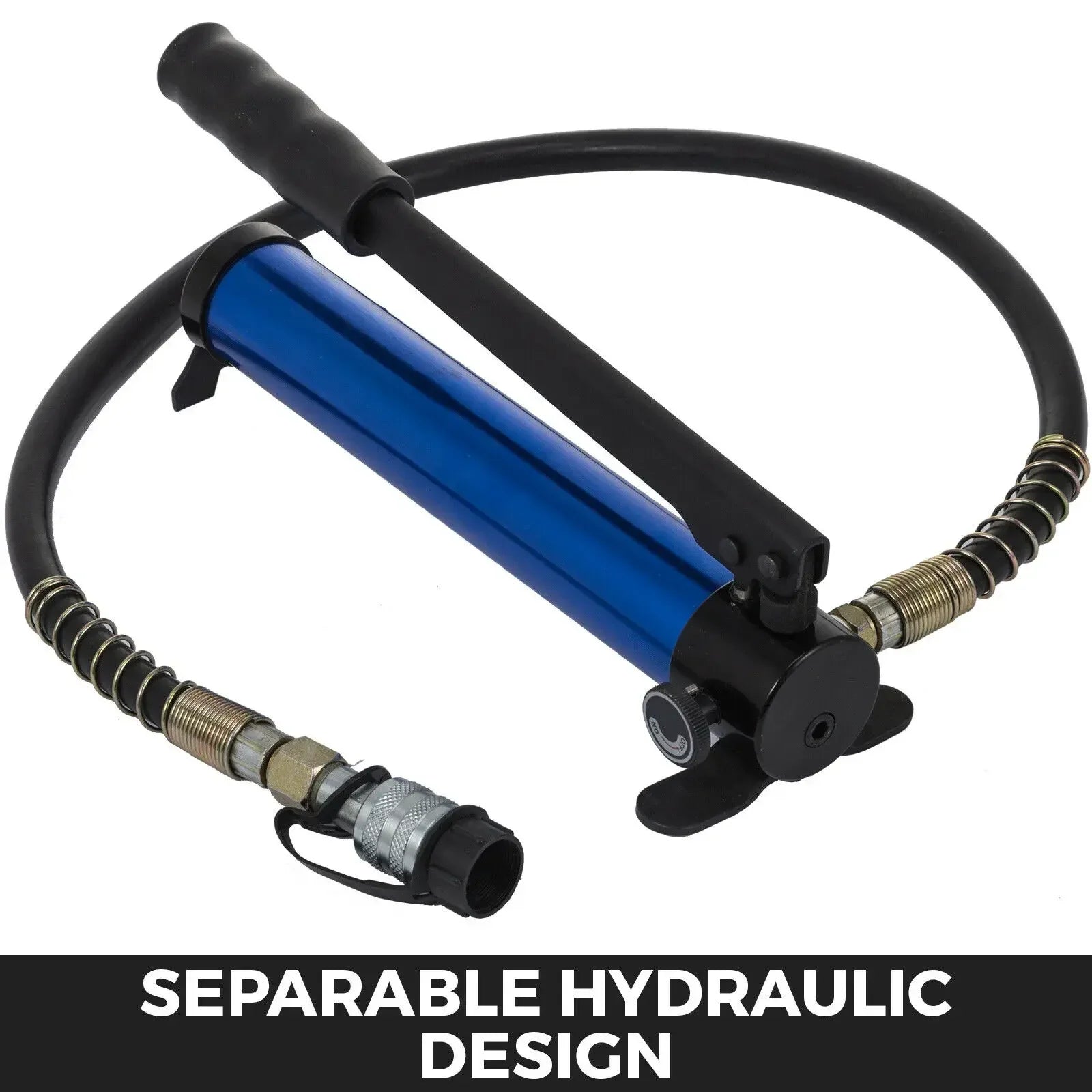 Hydraulic Hose Crimper, Separable Design, Aluminum Pump