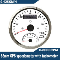 GPS Speedometer, Waterproof, Tachometer Odometer