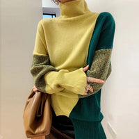 Wilhelmine | Damen Pullover mit hohem Hals