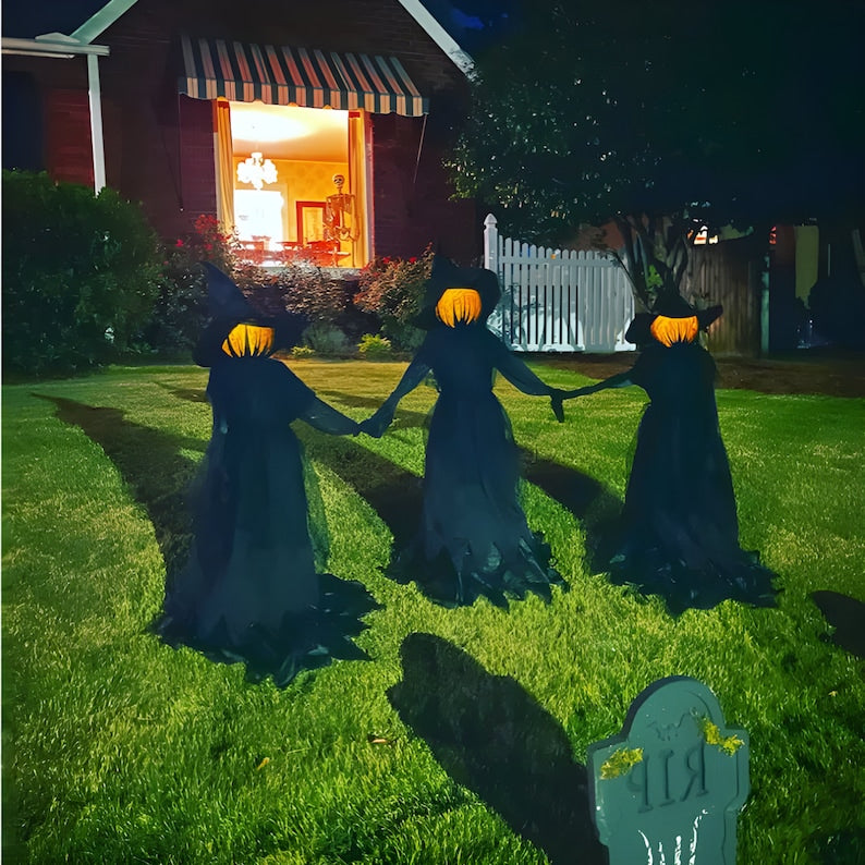 WitchLights™ Illuminated Halloween Spooky Pendant 3