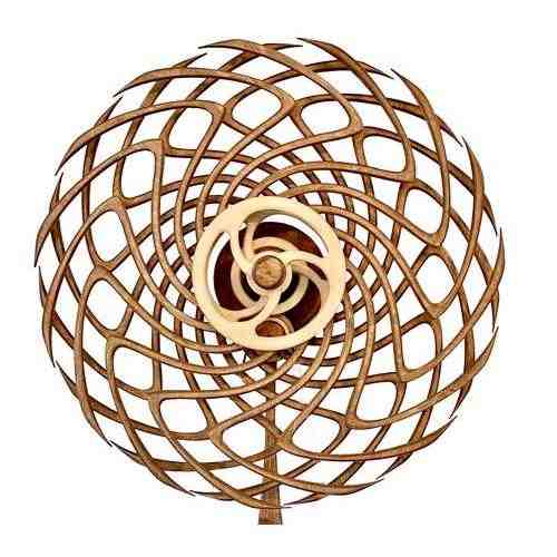 Wood Swirl™ Calming Moving Art 10