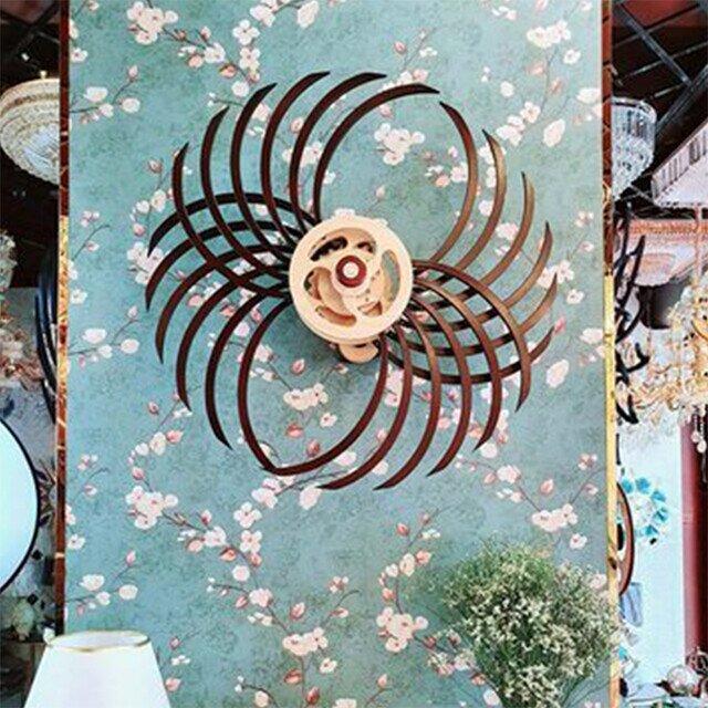 Wood Swirl™ Calming Moving Art 4