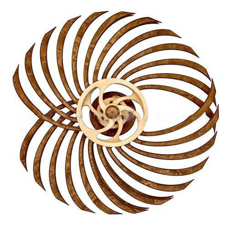 Wood Swirl™ Calming Moving Art 9