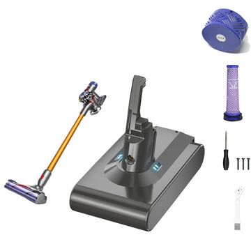 Dyson V8 Batterij, 216V, 6000mAh