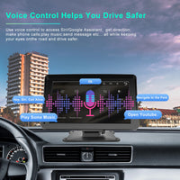 Car Monitor, 7 Inches, Apple CarPlay & Android Auto Compatible, WIFI & Bluetooth Connectivity