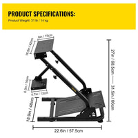 Racestuurstand, Hoogte Verstelbaar, Compatibel met Logitech G25/G27/G29/G920