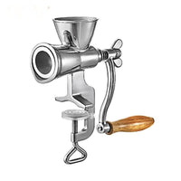 Grain Mill, Manual Operation, Stainless Steel