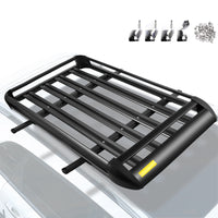 Universal Roof Rack, 100Kg Load Capacity, Aluminum Alloy