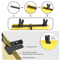 Backdrop Stand Kit, Background Cloth, Green Screen Frame Stand