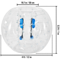 Opblaasbare Zorb Bal, 12m Diameter, Geschikt voor Kinderen/Volwassenen