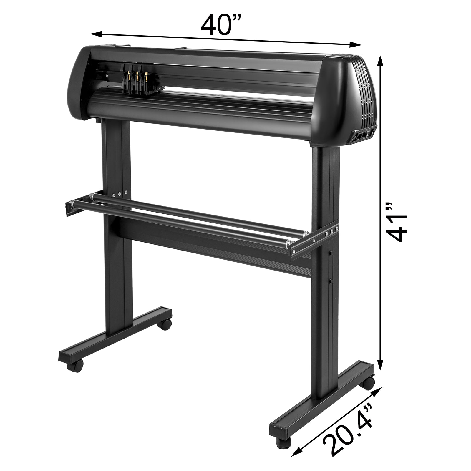 VEVOR 34 Inch Vinylsnijplotter, Hoge Snelheid Snijden, Duurzame Aluminium Constructie