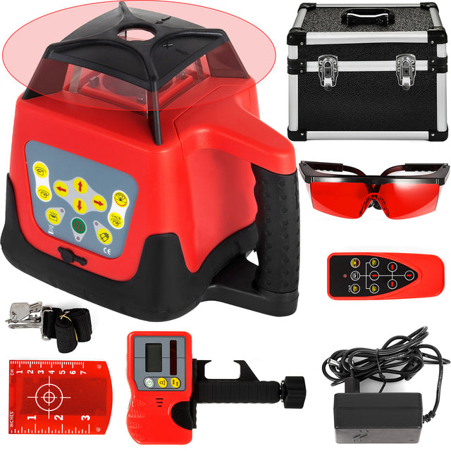 Rotatielaserwaterpas Kit, 360° Scannen, Bereik van 500M