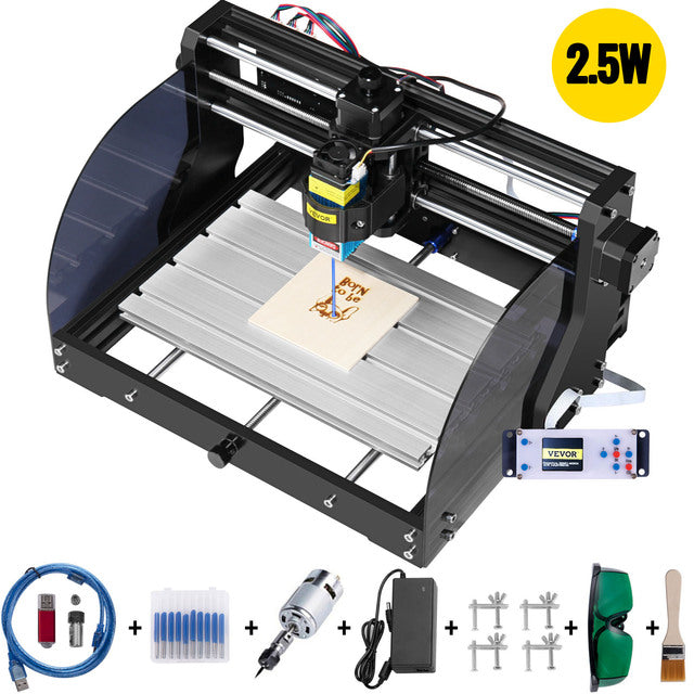 CNC Router Graveermachine, Laser Module, USB-poort