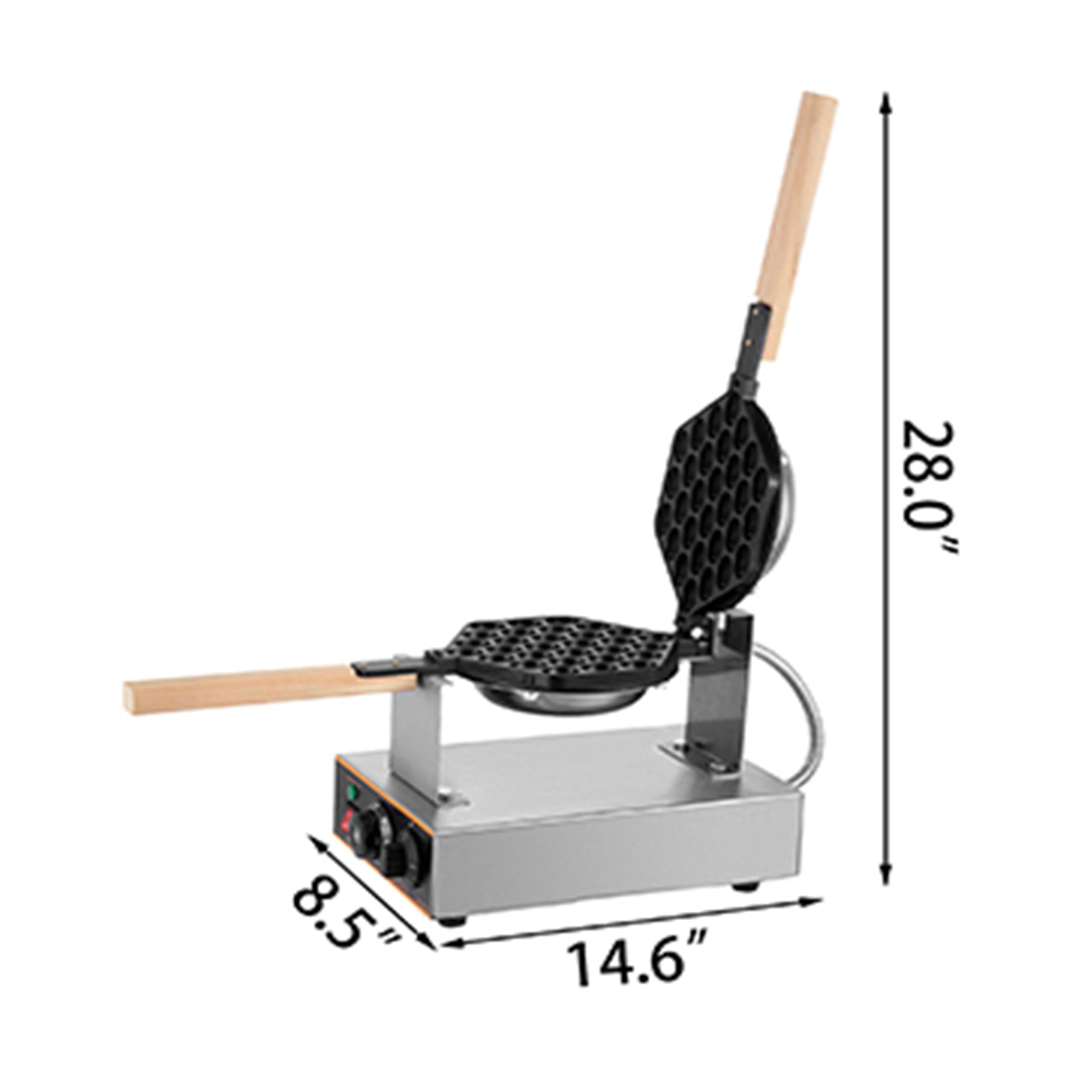 Electric Waffle Maker, Non-Stick Coating, Household Appliance