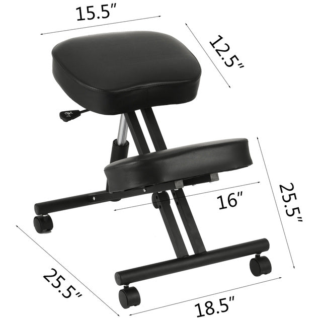 Kneeling Chair, Ergonomic Design, Thick Cushion