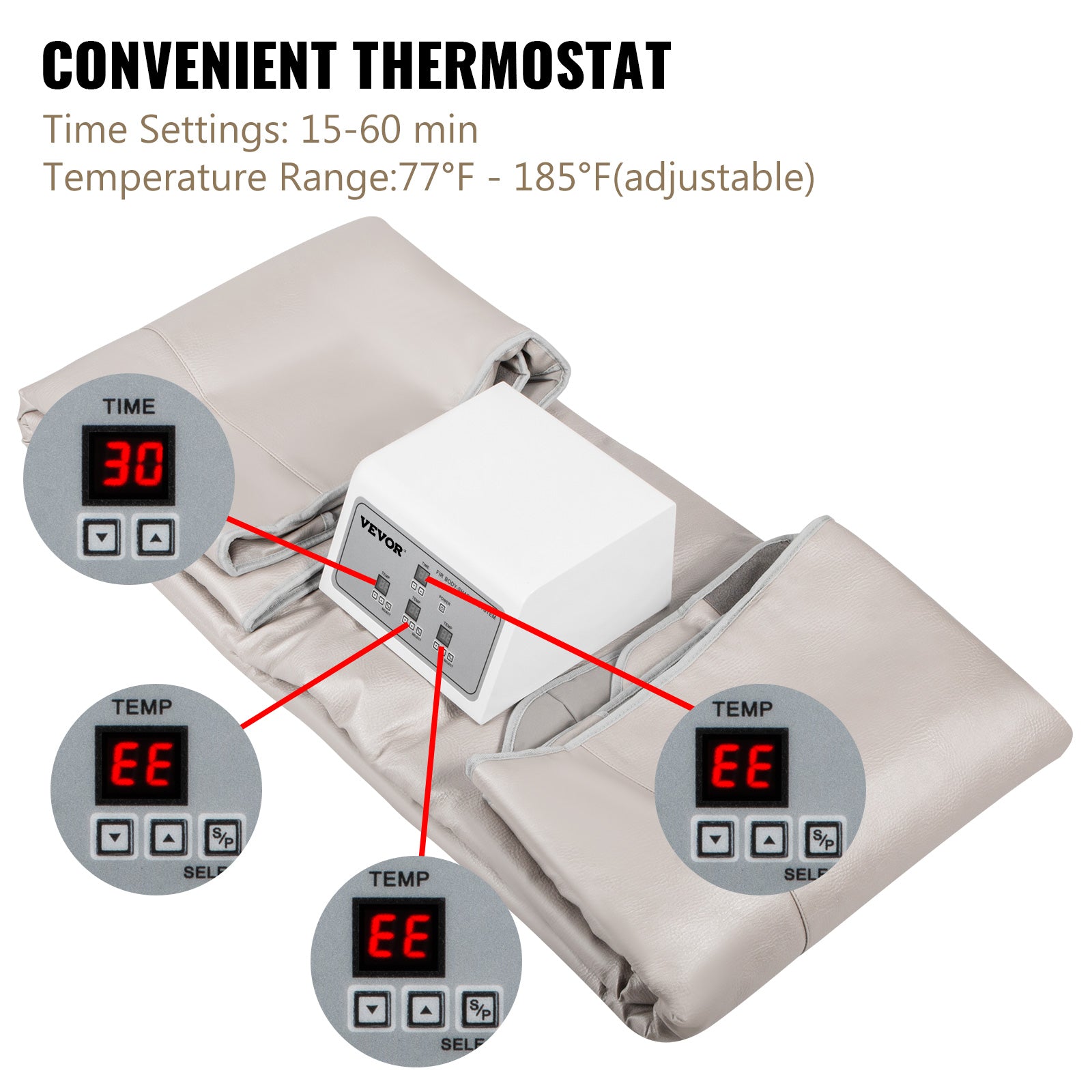 Infrared Sauna Blanket, Home use, For Weight Loss And Detox Therapy